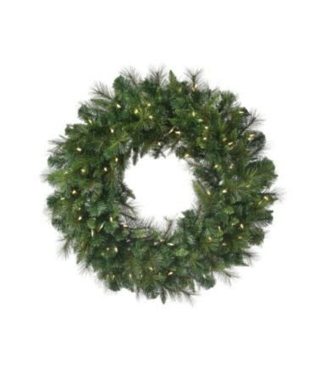 36” Lit Deluxe Belgium Wreath