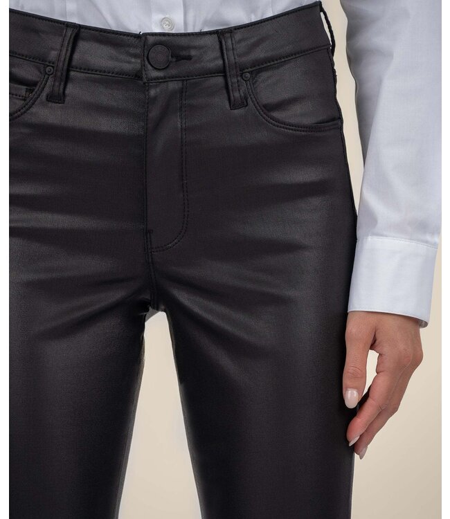 KUT FROM THE KLOTH Ana High Rise Fab Ab Flare-Baby DN All Over