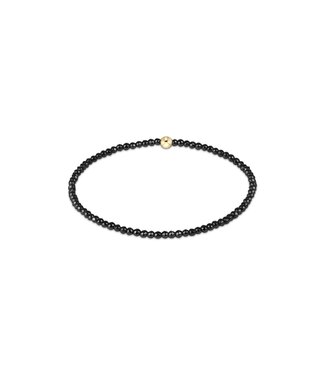 ENEWTON Faceted Hematite 2mm Bead Bracelet