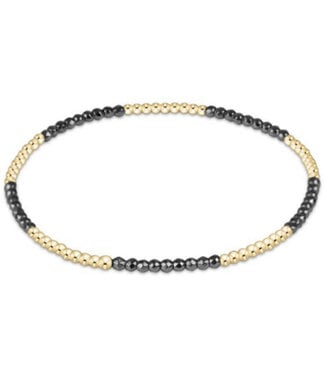 ENEWTON Blissful Pattern 2mm Bead Bracelet - Silver Facete