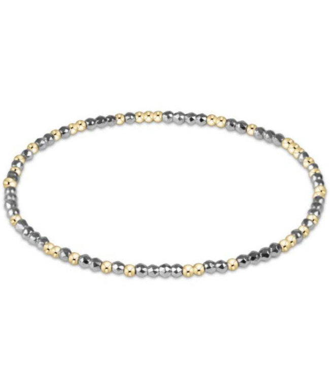 ENEWTON Hope Unwritten Bright Silver Faceted Hematite 2mm