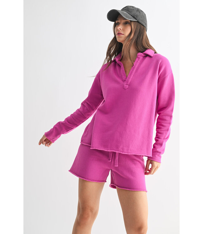 Virginia Malibu Vintage Henley Tee