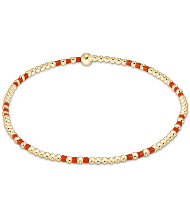 ENEWTON Gameday Hope Joy Pattern 2mm Bead Bracelet