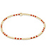 ENEWTON Gameday Hope Joy Pattern 2mm Bead Bracelet