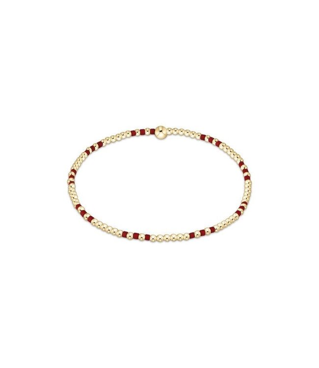 ENEWTON Gameday Hope Joy Pattern 2mm Bead Bracelet