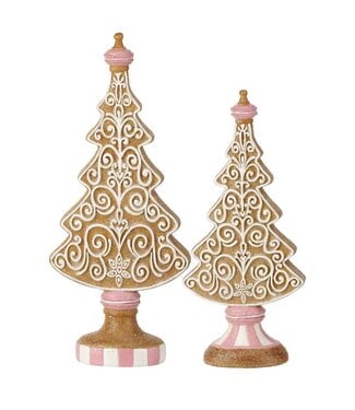 Resin Icing Gingerbread Tree - Sold Individually