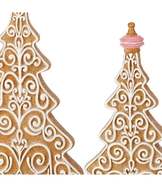 Resin Icing Gingerbread Tree - Sold Individually