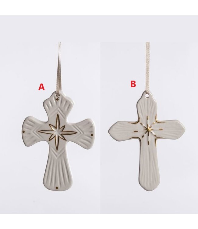 Cer Cross Ornament