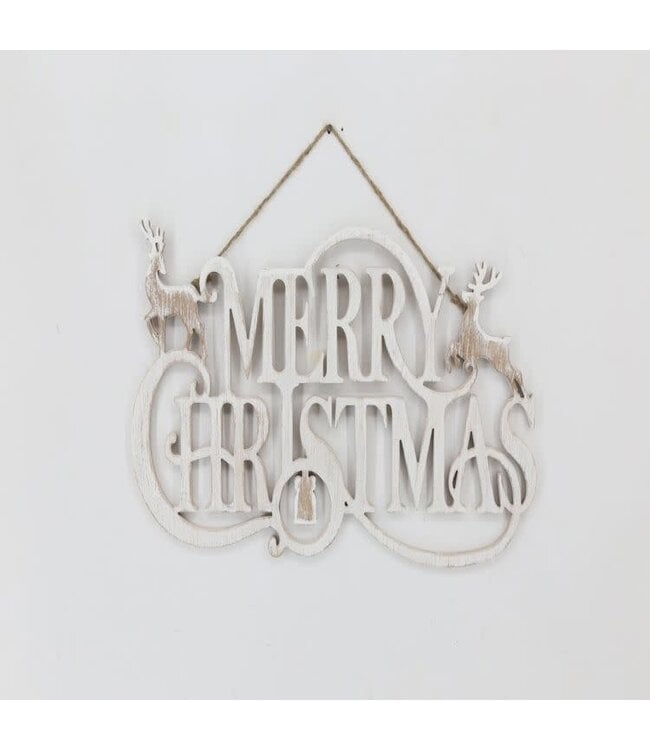 MDF Hanging Merry Christmas Decor