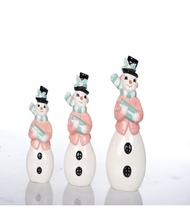 Dol Pastel Vintage Snowman