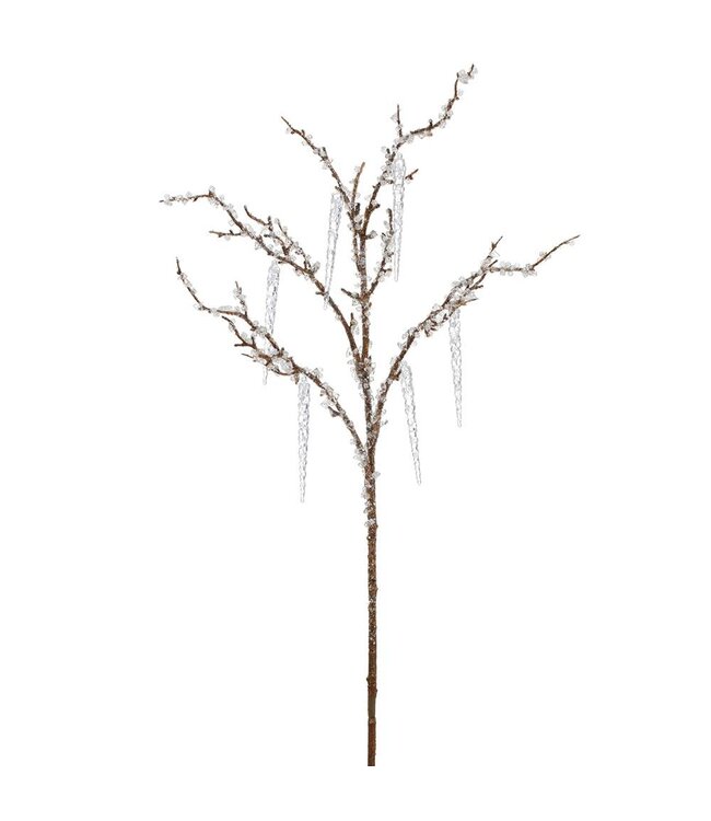 37" Icicle Spray Clear