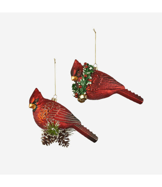 8" Cardinal Ornament