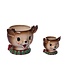 Dol Vintage Reindeer Snack Bowls