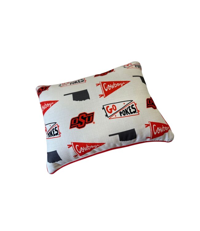 Oklahoma State Collegiate Cluster Pillow