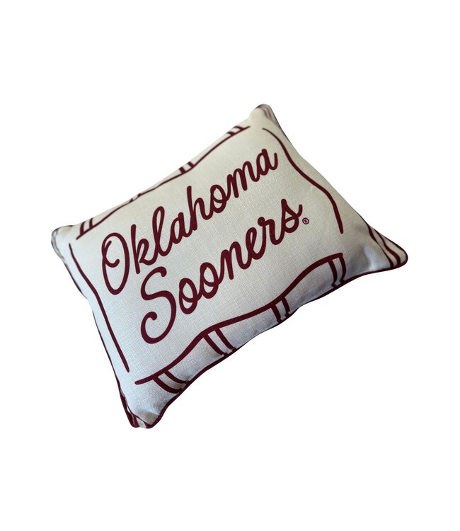 Oklahoma Collegiate Stripe + Piping