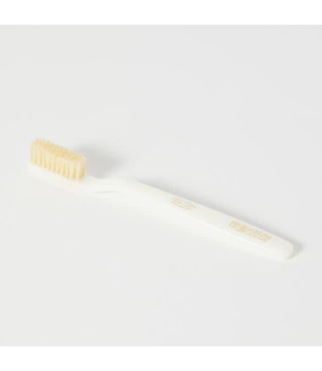 Natural Bristle Toothbrush - Medium Ivory
