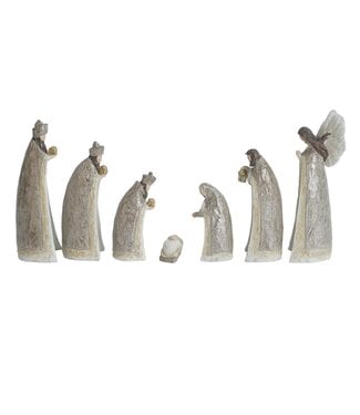 6”H Nativity Resin - SET of 7