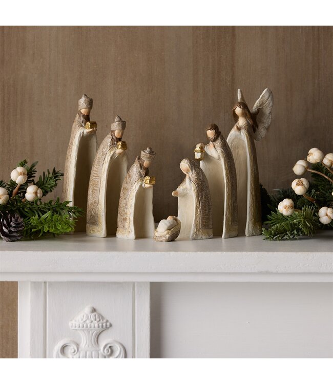 6”H Nativity Resin - SET of 7