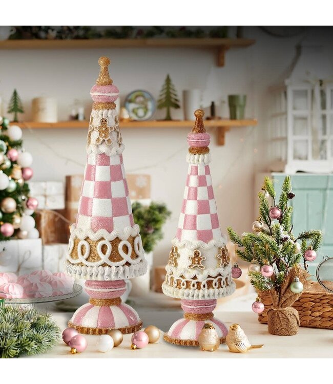 Resin Sweets Gingerbread Tree - Sold Individually