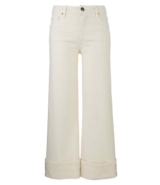 KUT FROM THE KLOTH Meg High Rise Fab Ab Wide Legs Roll Up Regular Hem