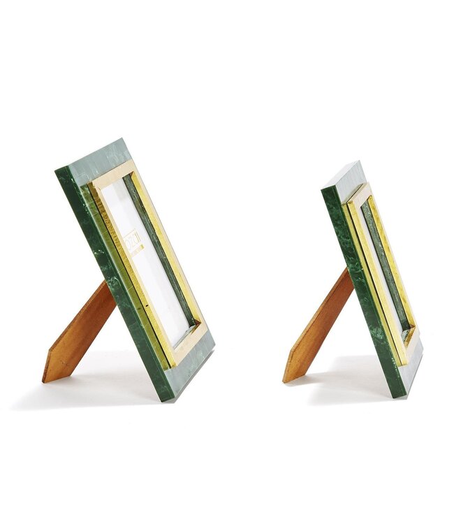 Aventurine Green and Gold Photo Frame