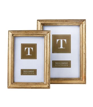 Gold Leaf Photo Frame