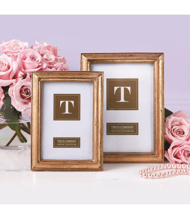 Gold Leaf Photo Frame