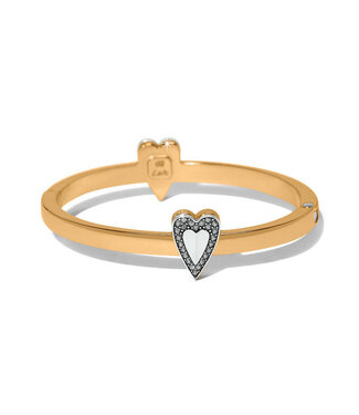BRIGHTON Love Messages Be Bold Hinged Bangle Ring