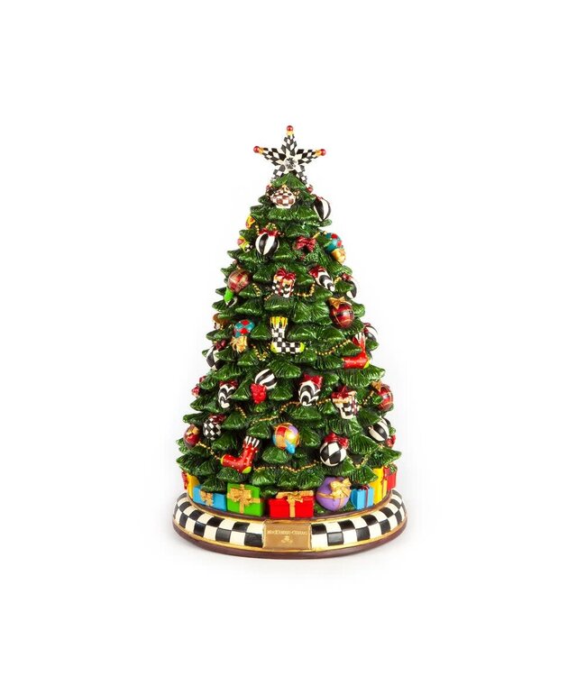 MACKENZIE CHILDS Christmas Carol Tree