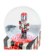 MACKENZIE CHILDS Nutcracker Gift Snow Globe