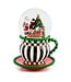 MACKENZIE CHILDS Check It Out Teacup Snow Globe