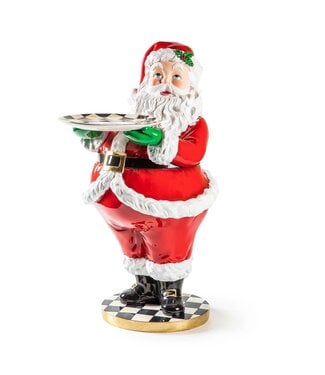 MACKENZIE CHILDS Jolly Santa Butler