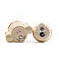 MACKENZIE CHILDS Glam Up Buckingham Nutcracker Salt & Pepper Set