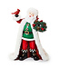 MACKENZIE CHILDS Cozy Christmas Santa with Cardinal