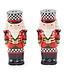 MACKENZIE CHILDS Classic Courtly Nutcracker Salt & Pepper Set