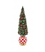 MACKENZIE CHILDS Check It Out Illuminated Bottle Brush Tree