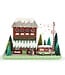 MACKENZIE CHILDS Check It Out Illuminated Garden Market Paper House