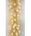 9' VINTAGE WHITE TINSEL GARLAND