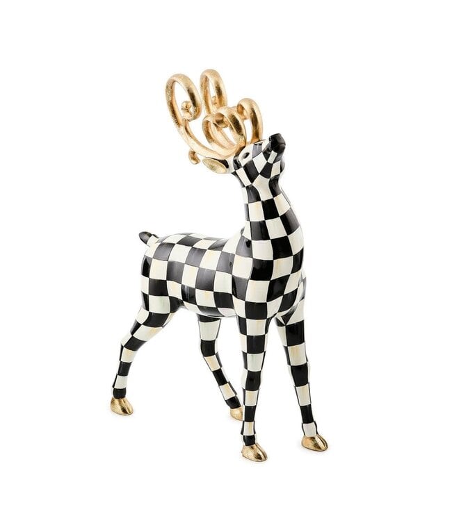 MACKENZIE CHILDS Courtly Noel Standing Deer