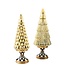 MACKENZIE CHILDS Courtly Noel Illuminated Glass Tree