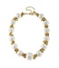 SUSAN SHAW Cotton Pearl Link Necklace