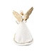 MACKENZIE CHILDS Courtly Noel Fabric Angel Tree Topper
