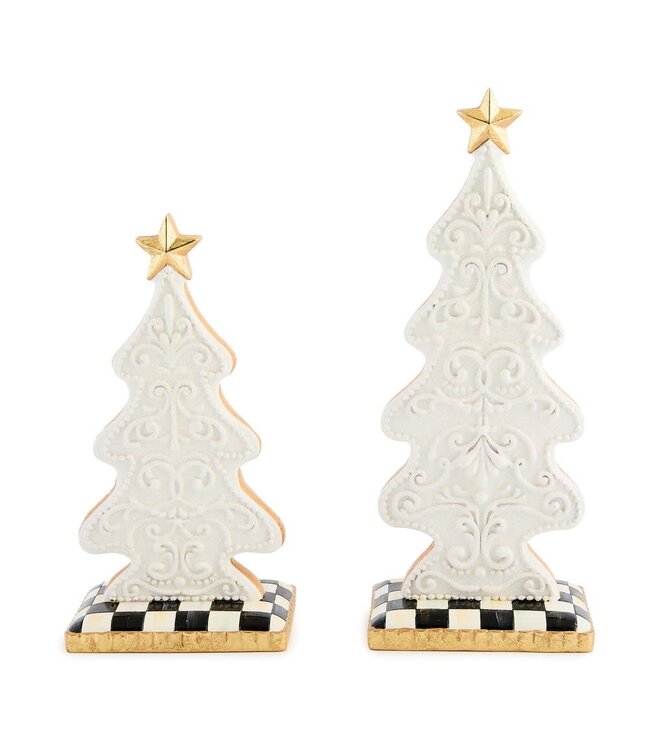 MACKENZIE CHILDS Gingerbread Small Tree - Sold Individually