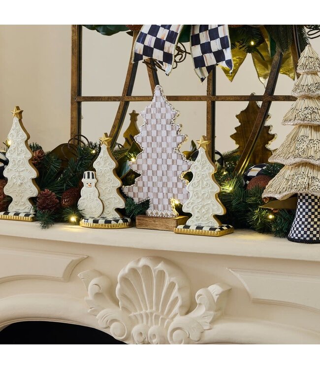 MACKENZIE CHILDS Gingerbread Small Tree - Sold Individually