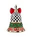 MACKENZIE CHILDS Holly Illuminated Trophy Bell