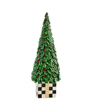 MACKENZIE CHILDS Holly Leaf Tree