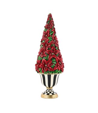 MACKENZIE CHILDS Illuminated Poinsettia Tree