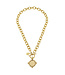 SUSAN SHAW Coin Toggle Necklace
