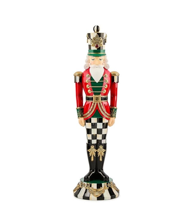 MACKENZIE CHILDS Courtly Classic Resin Nutcracker