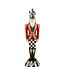 MACKENZIE CHILDS Courtly Classic Resin Nutcracker